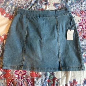 Forever 21 Denim Mini Skirt
